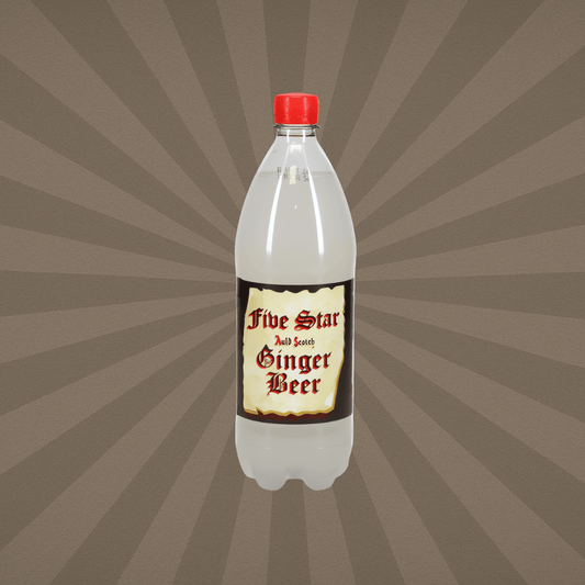 Five Star Ginger Beer 1L Soft Drinks Five Star Ginger Beer – Original Scottish Soft Drink