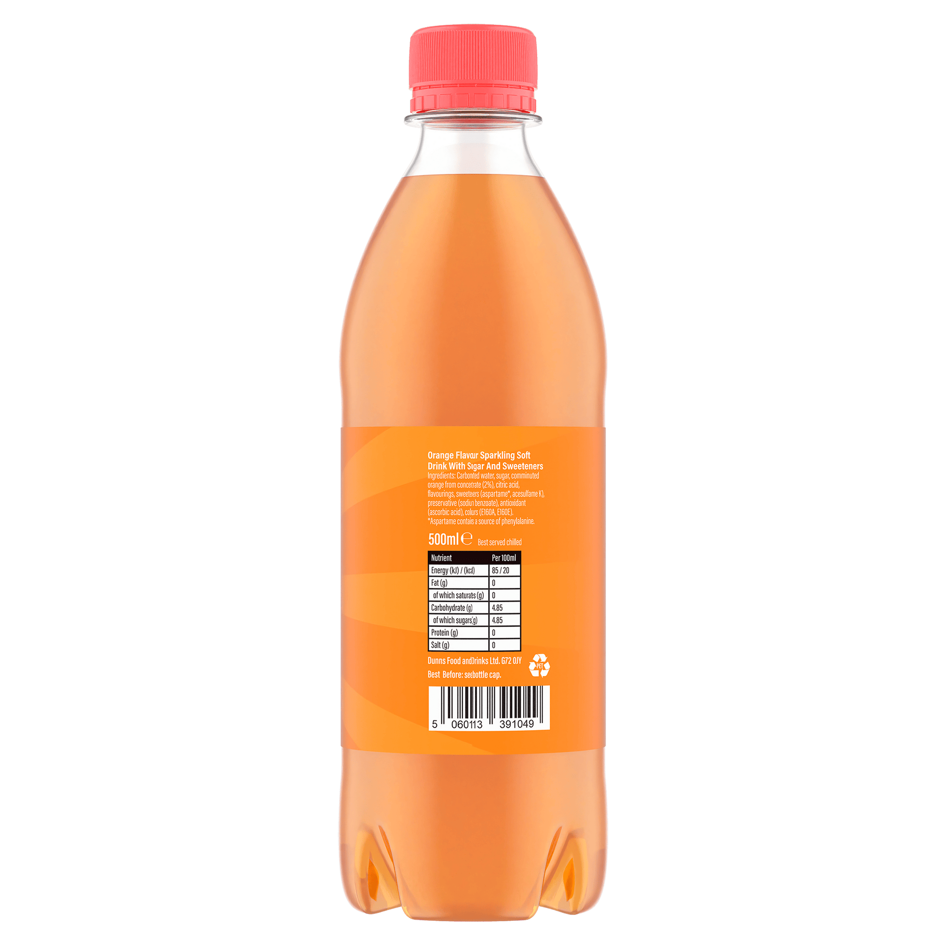 Curries Orange 500ml Soft Drinks Curries Sugar Free Red Kola - Original Scottish Soft Drink