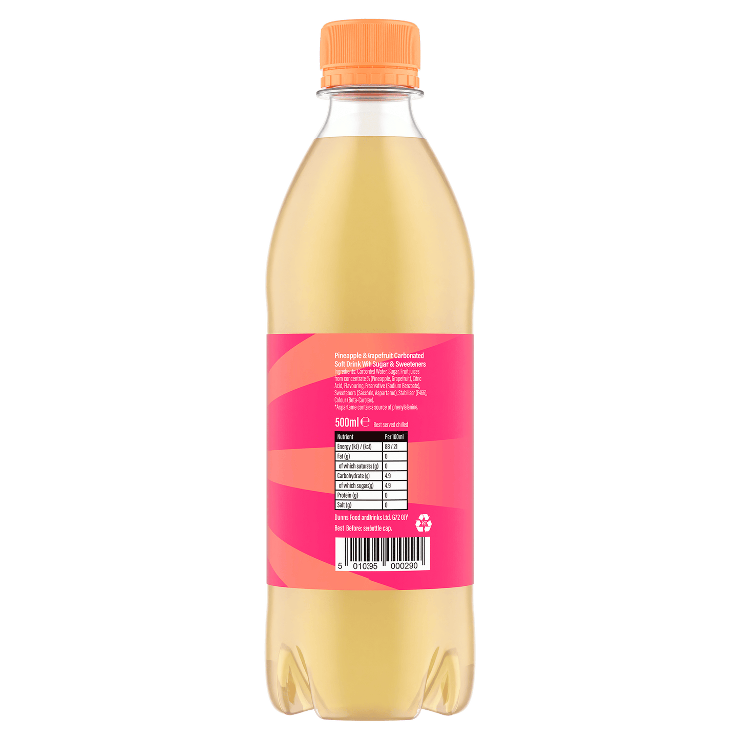 Curries Pineapple & Grapefruit 500ml Soft Drinks Curries Sugar Free Red Kola - Original Scottish Soft Drink