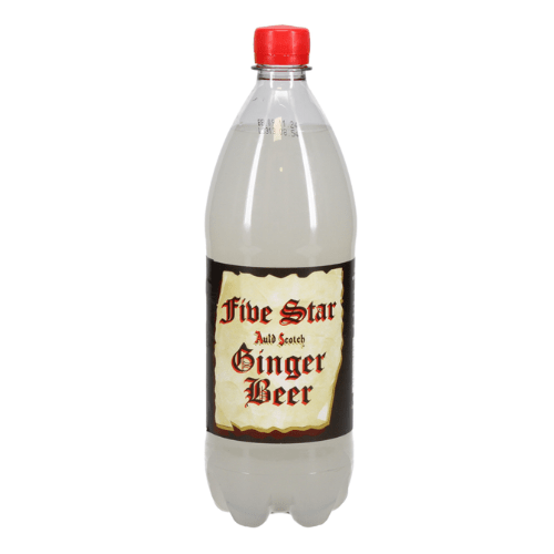 Five Star Ginger Beer 12x1L Soft Drinks Five Star Ginger Beer – Currie's Drinks