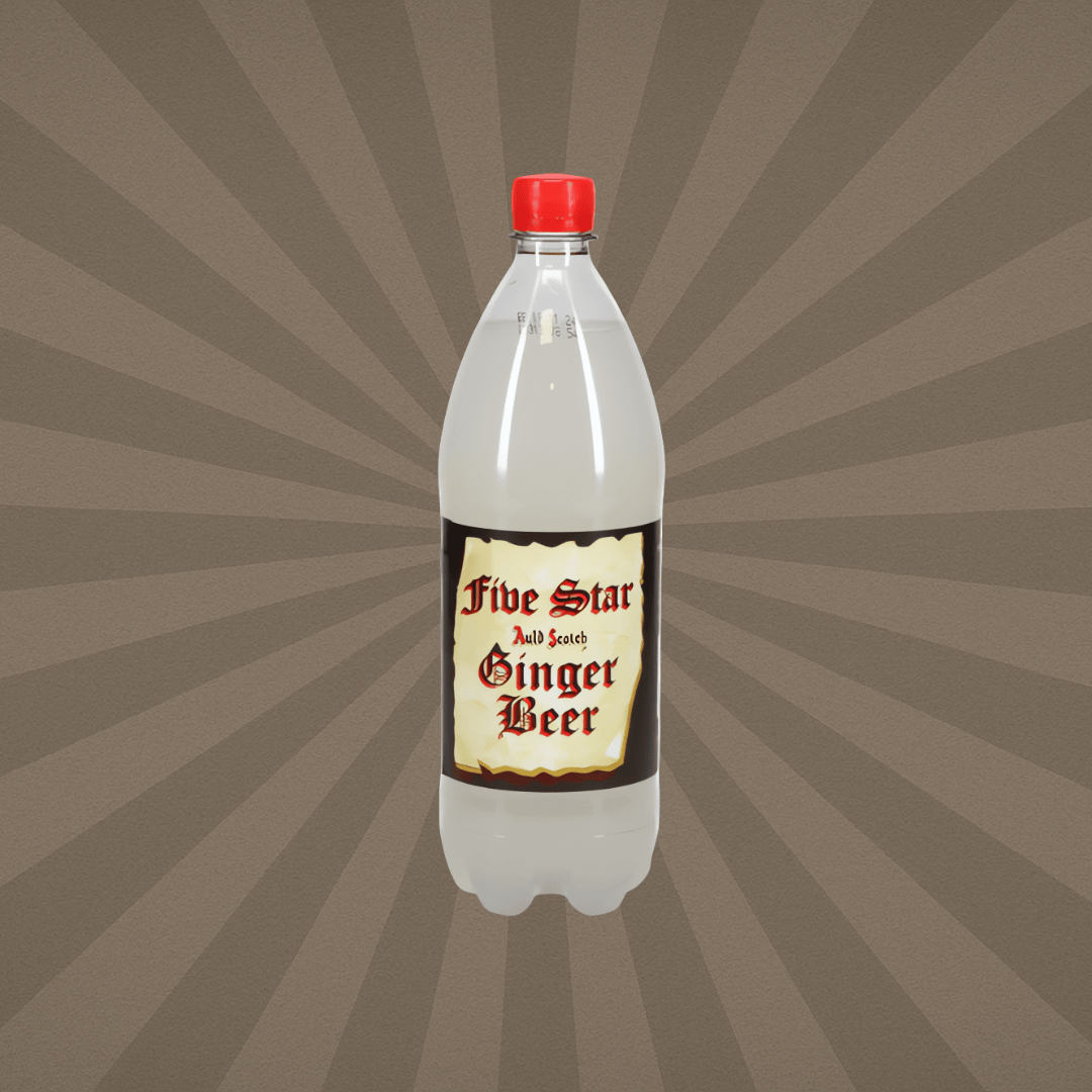 Five Star Ginger Beer 1L Soft Drinks Five Star Ginger Beer – Original Scottish Soft Drink