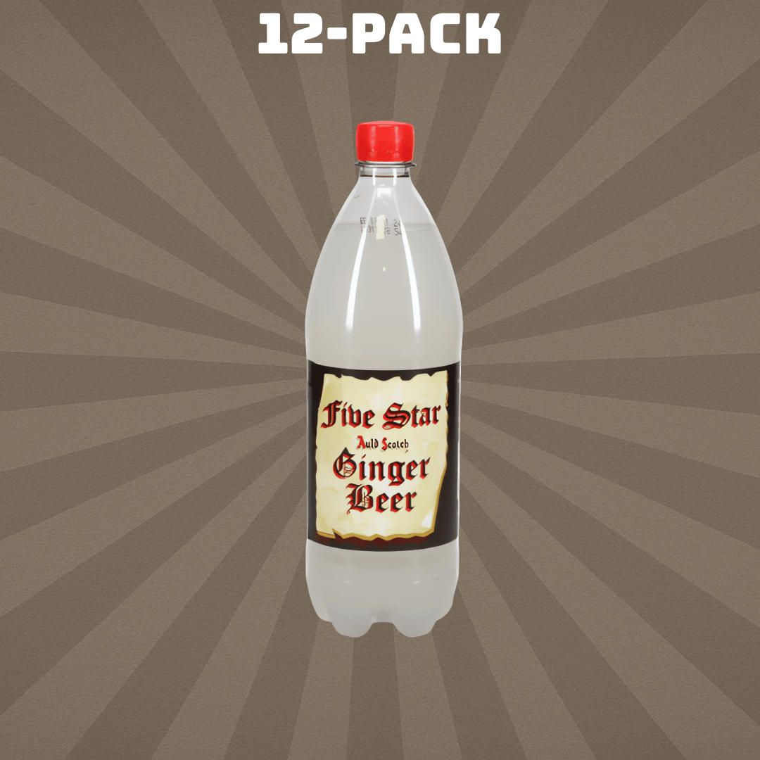 Five Star Ginger Beer 1L Soft Drinks Five Star Ginger Beer – Original Scottish Soft Drink