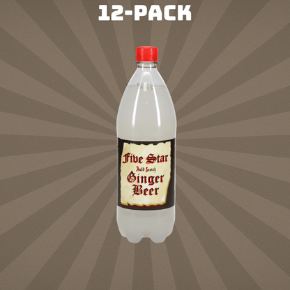 Five Star Ginger Beer 1L Soft Drinks Five Star Ginger Beer – Original Scottish Soft Drink