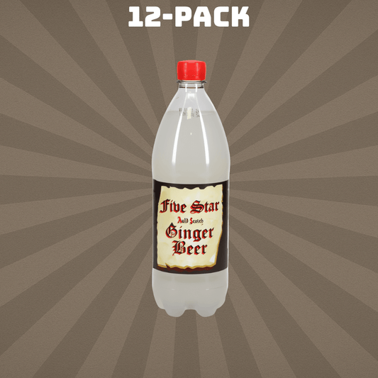 Five Star Ginger Beer 1L Soft Drinks Five Star Ginger Beer – Original Scottish Soft Drink